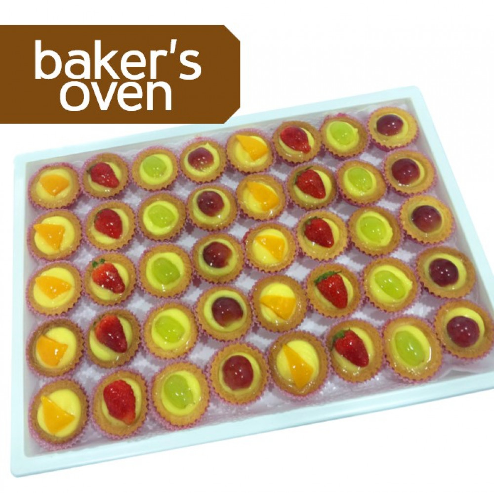 [Baker's Oven] Mini Fruit Tartlets Platter (40-pcs)